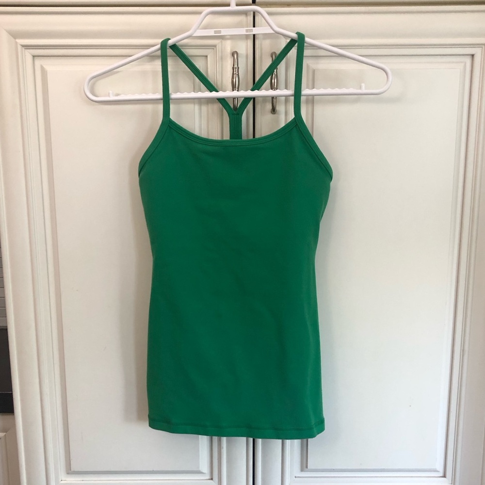 Lululemon green Flow Y women’s tank top 🍋